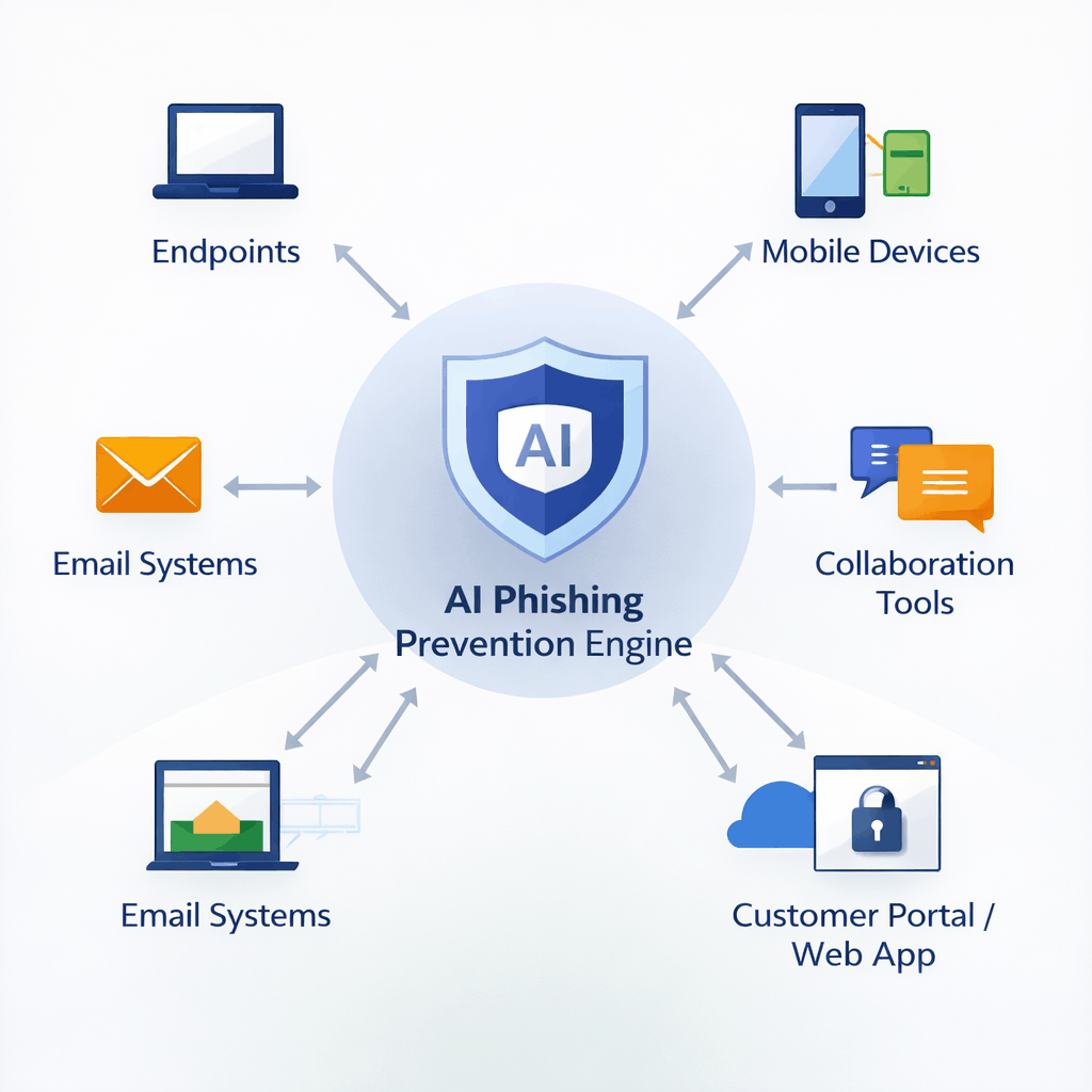 Enterprise phishing defense architecture